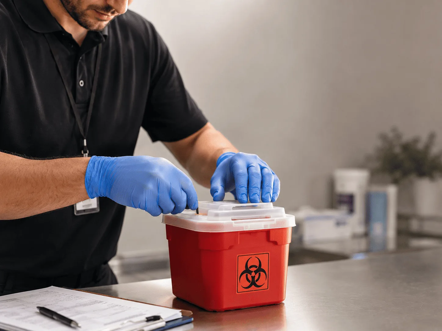 Why choose Sharps Waste Disposal in Owensville, IN